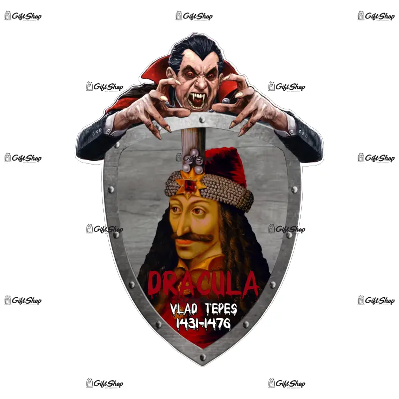 Dracula, vlad tepes, magnet frigider mgs137